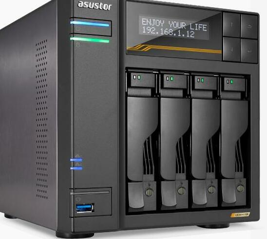 Asustor Lockerstor 4 Gen3 AS6804T - Network storage and morer