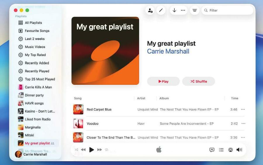 Create a modern-day mixtape