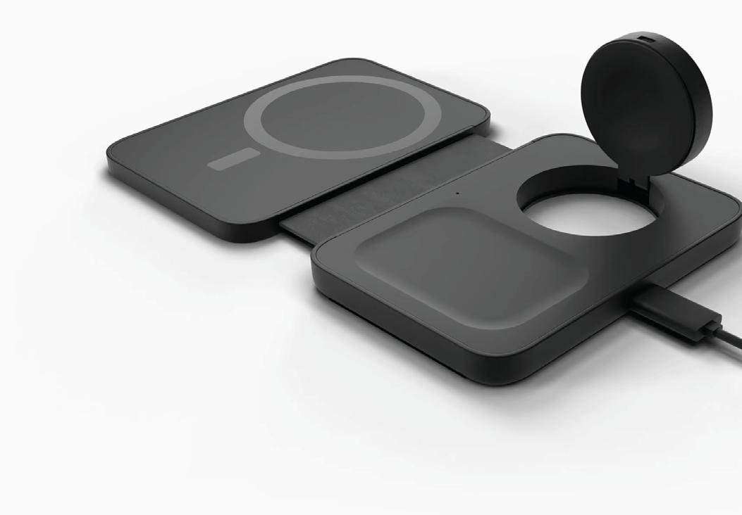 Mous MagSafe Compatible 3-in-1 Portable Charger