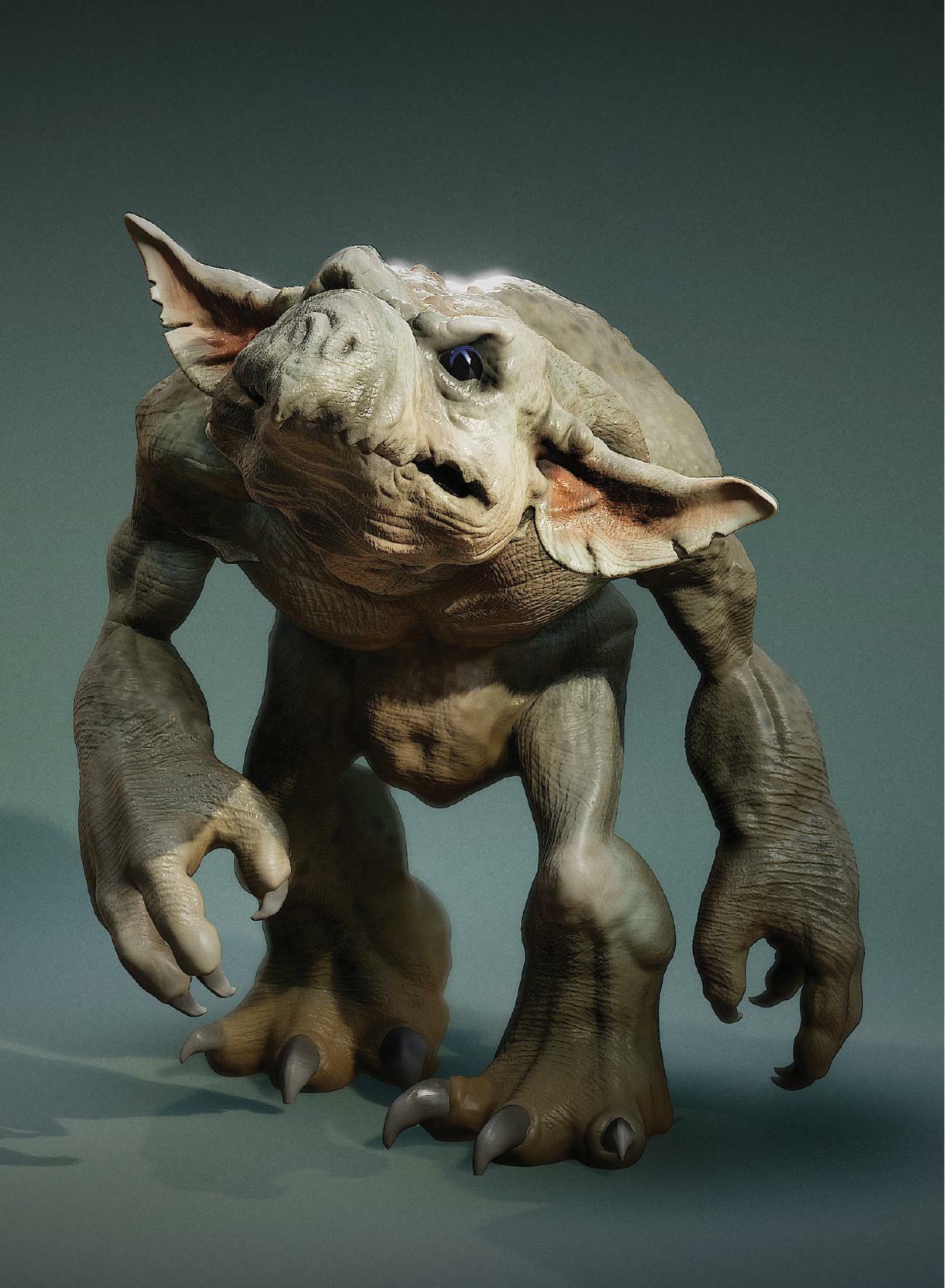 SCULPT A TROLL ON YOUR IPAD