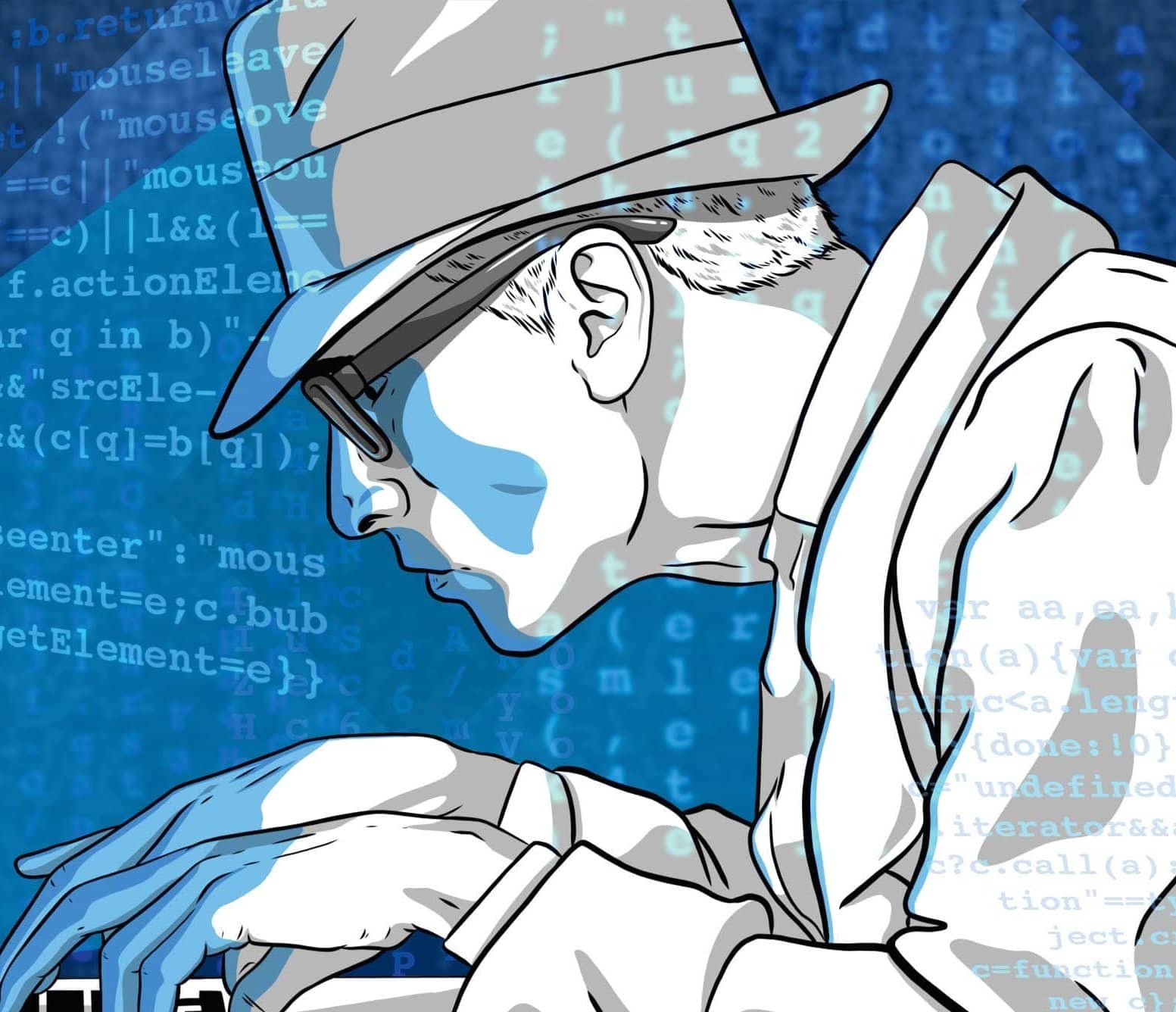 Hacker De White Hat Do Texto Da Escrita Conceito Que Significa O  Especialista Perito Da Segurança Informática Nos Testes De Penet Ilustração  Stock - Ilustração de varredura, incorporado: 142943584