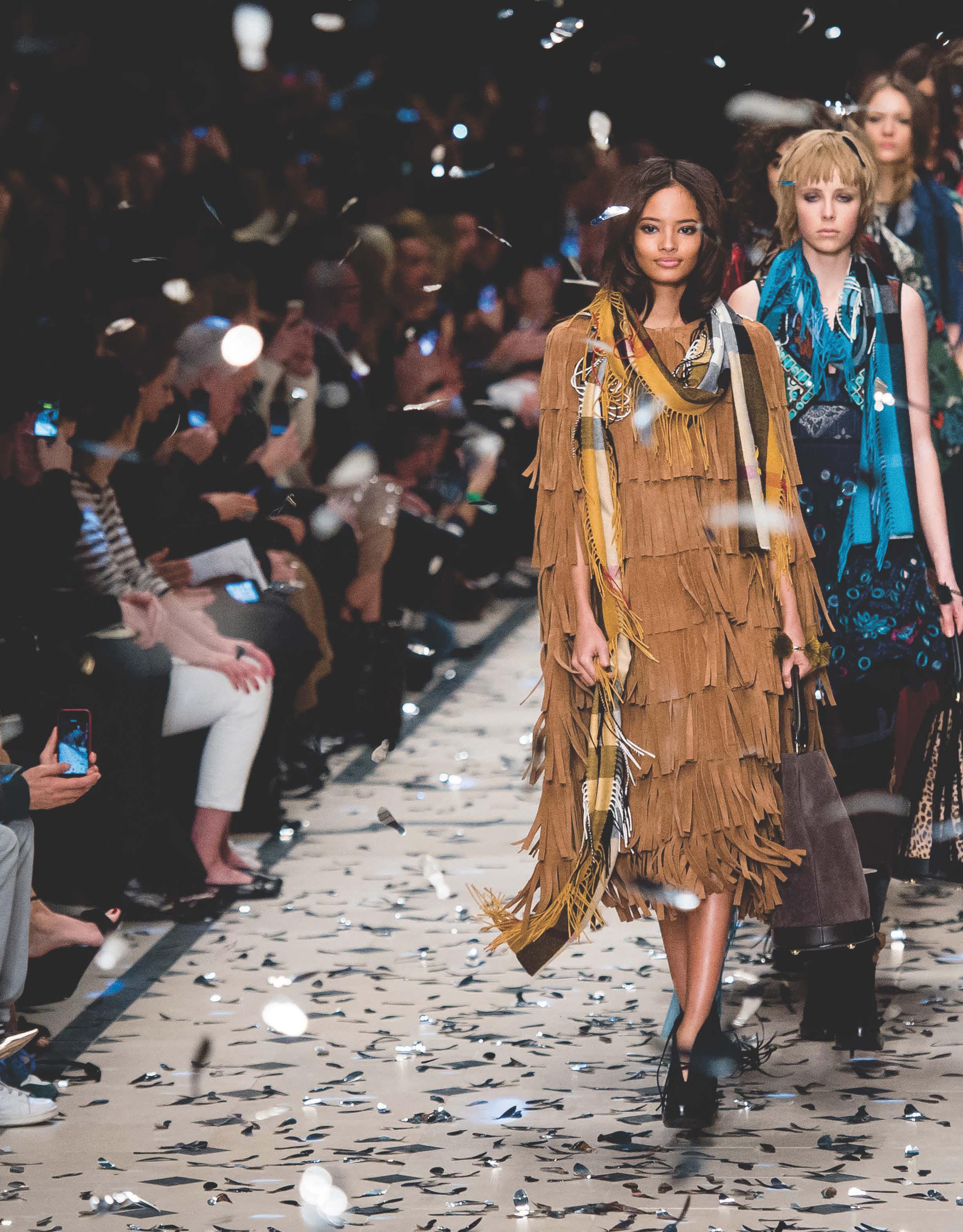 Behind the scenes at LONDON FASHION WEEK