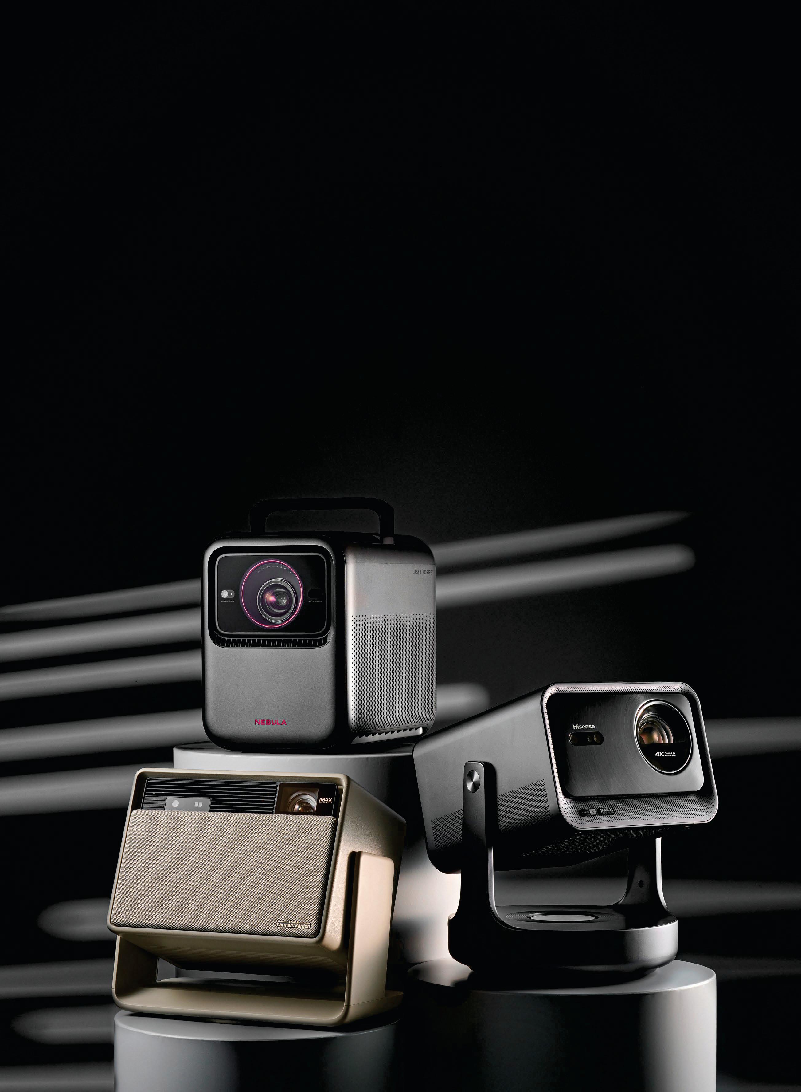 4K compact projectors