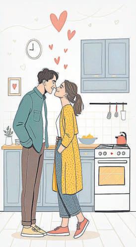 No roses, just romance