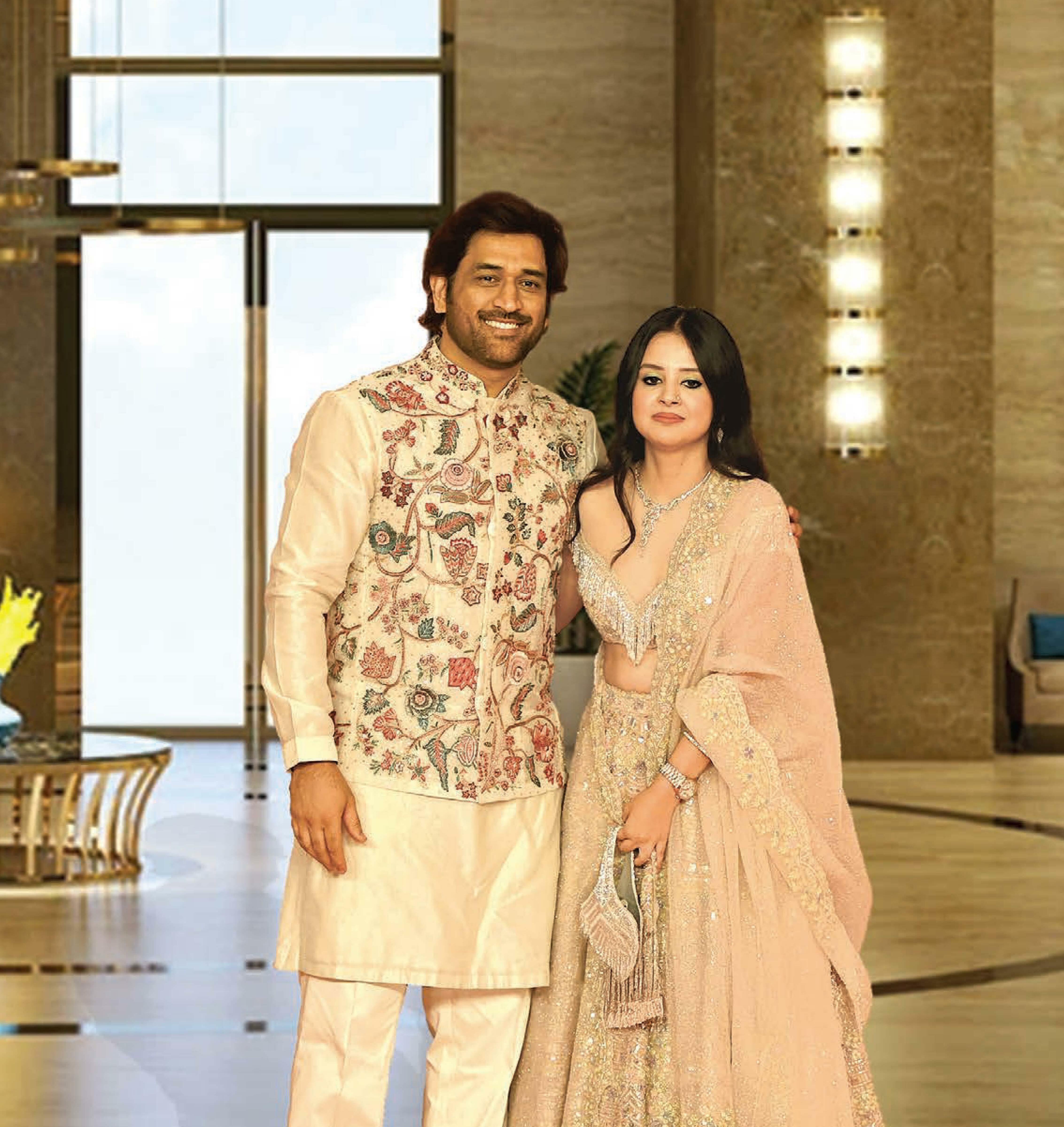 Mahendra Singh Dhoni & Sakshi Singh
