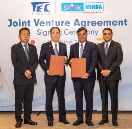 MINDA CORP. JV WITH TOYODENSO EL TRYODE