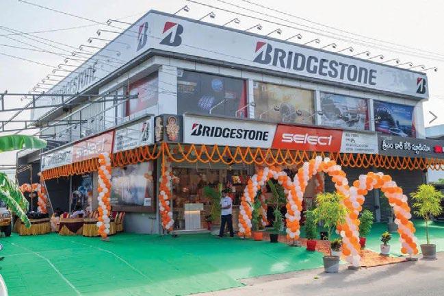 BRIDGESTONE INDIA EXPANDS PRESENCE IN ANDHRA PRADESH