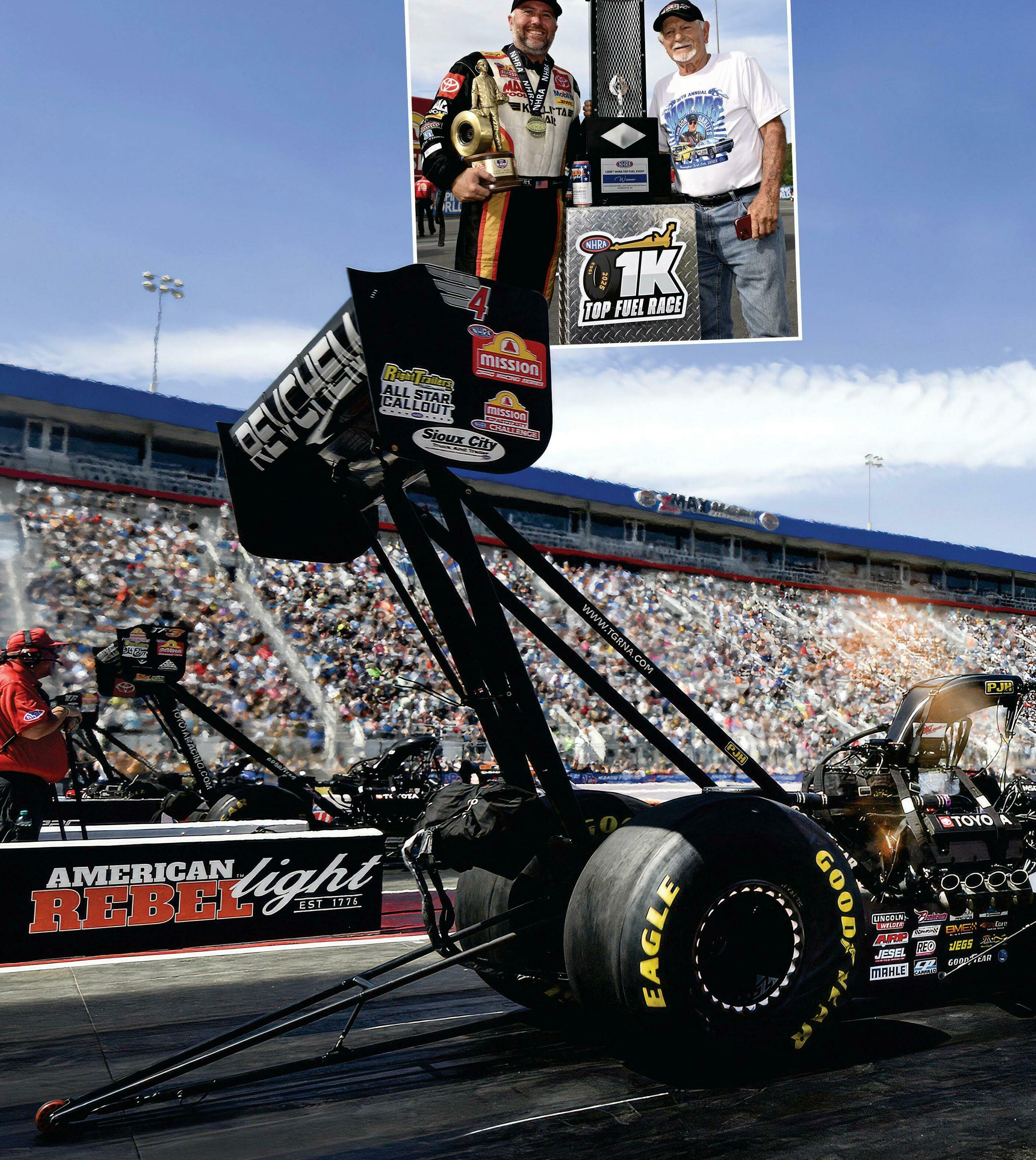 THE MOMENT SUPREME NHRA TOP FUEL CELEBRATES 1,000 EVENTS
