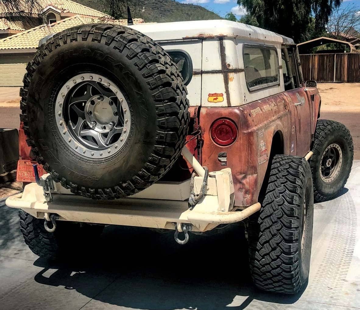 DIY SPARE TIRE CARRIER FABRICATION