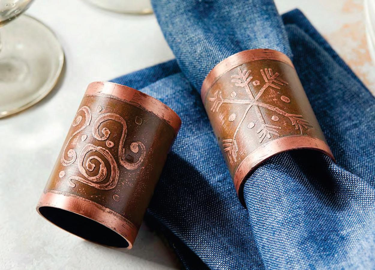 Copper Napkin Rings