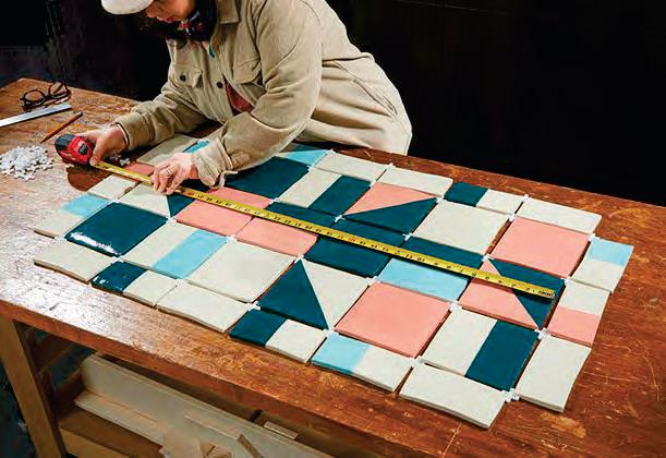 Tile-Top Coffee Table