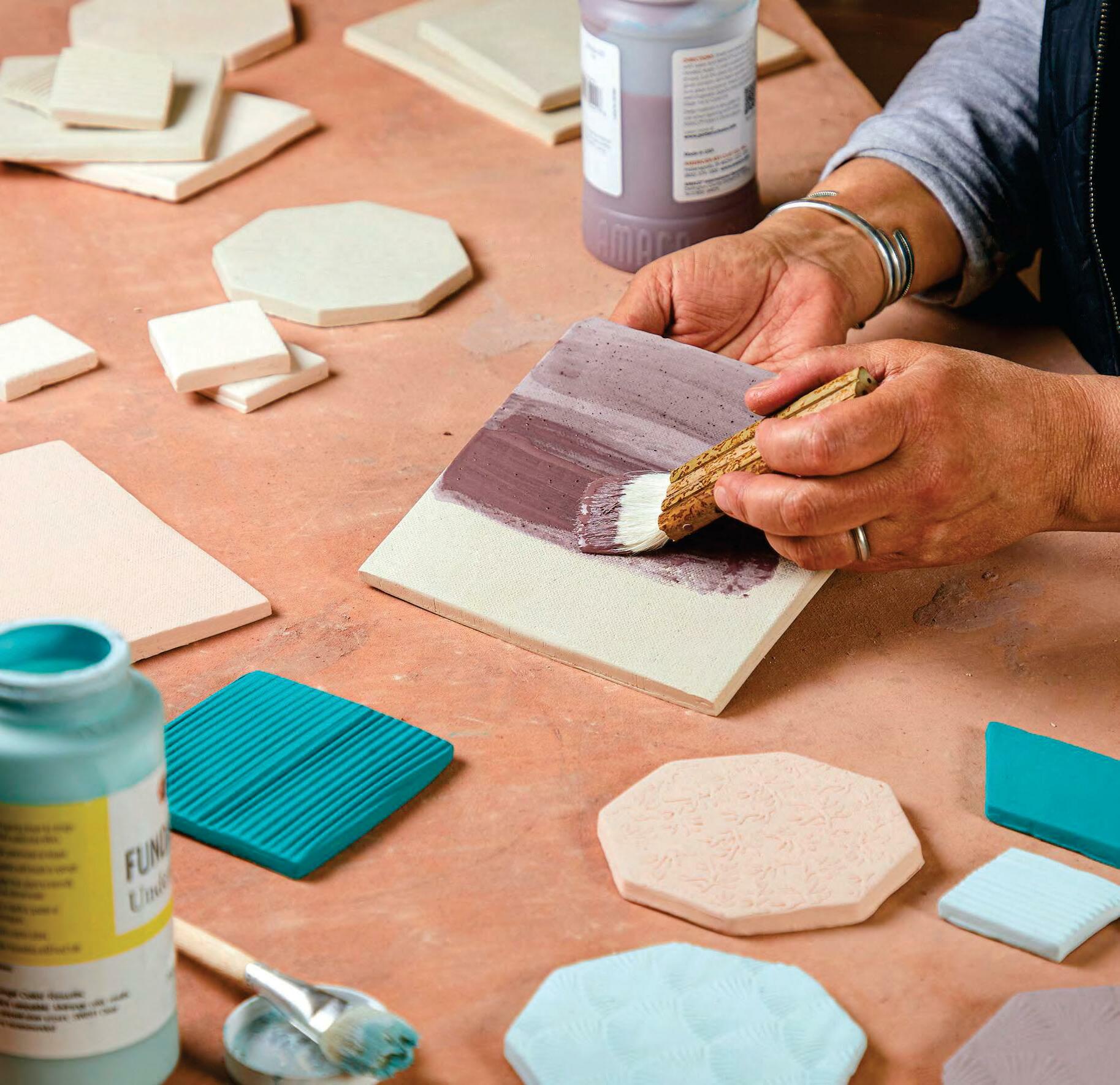 A BEGINNER'S GUIDE TO Handmade Tiles