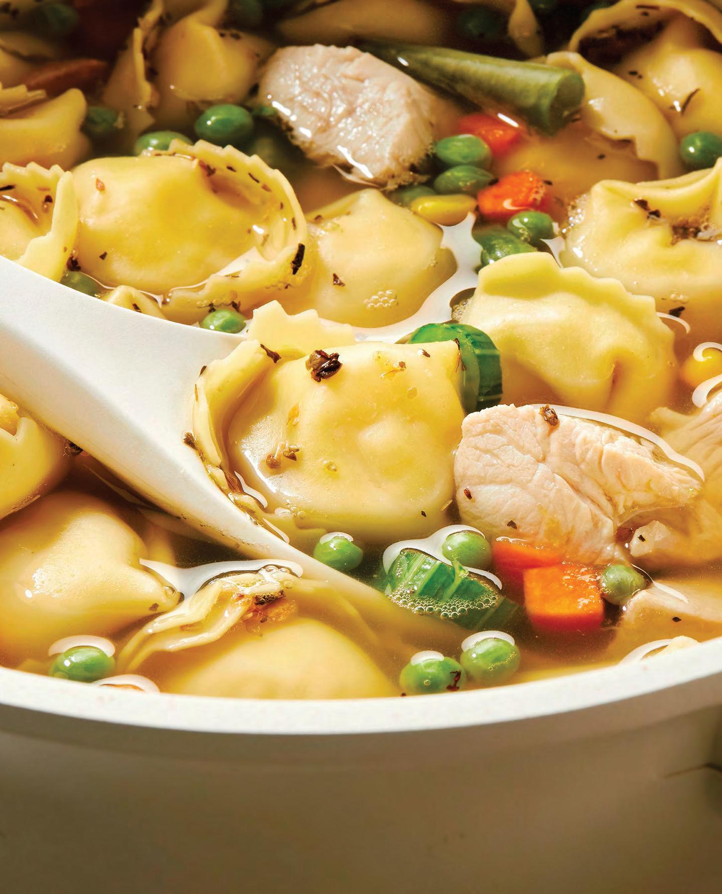 SOUP'S ON (IN A SNAP!)