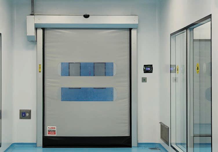 Ensuring Clean Room Integrity with Prime Clean Reset High-Speed Doors: Minimizing Air Permeability and Leakages