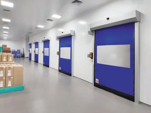 Ensuring Clean Room Integrity with Prime Clean Reset High-Speed Doors: Minimizing Air Permeability and Leakages