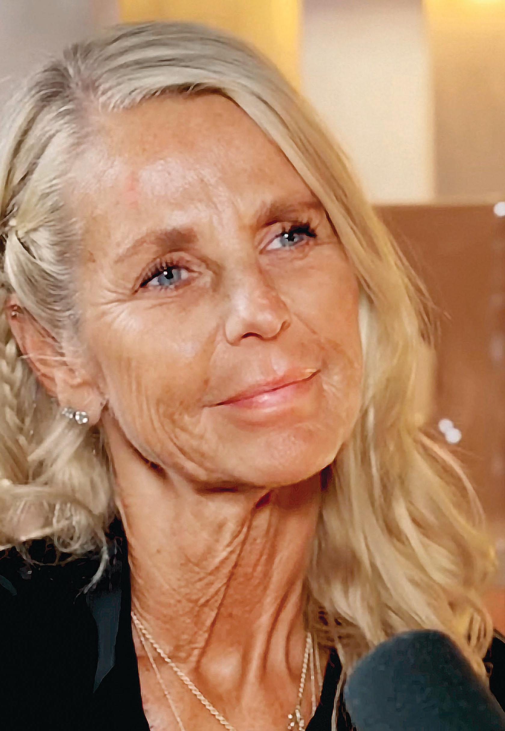 Ulrika should 'take courage' from AGEING FALLOUT