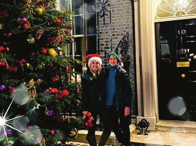 'I decorate the tree at Downing Street'