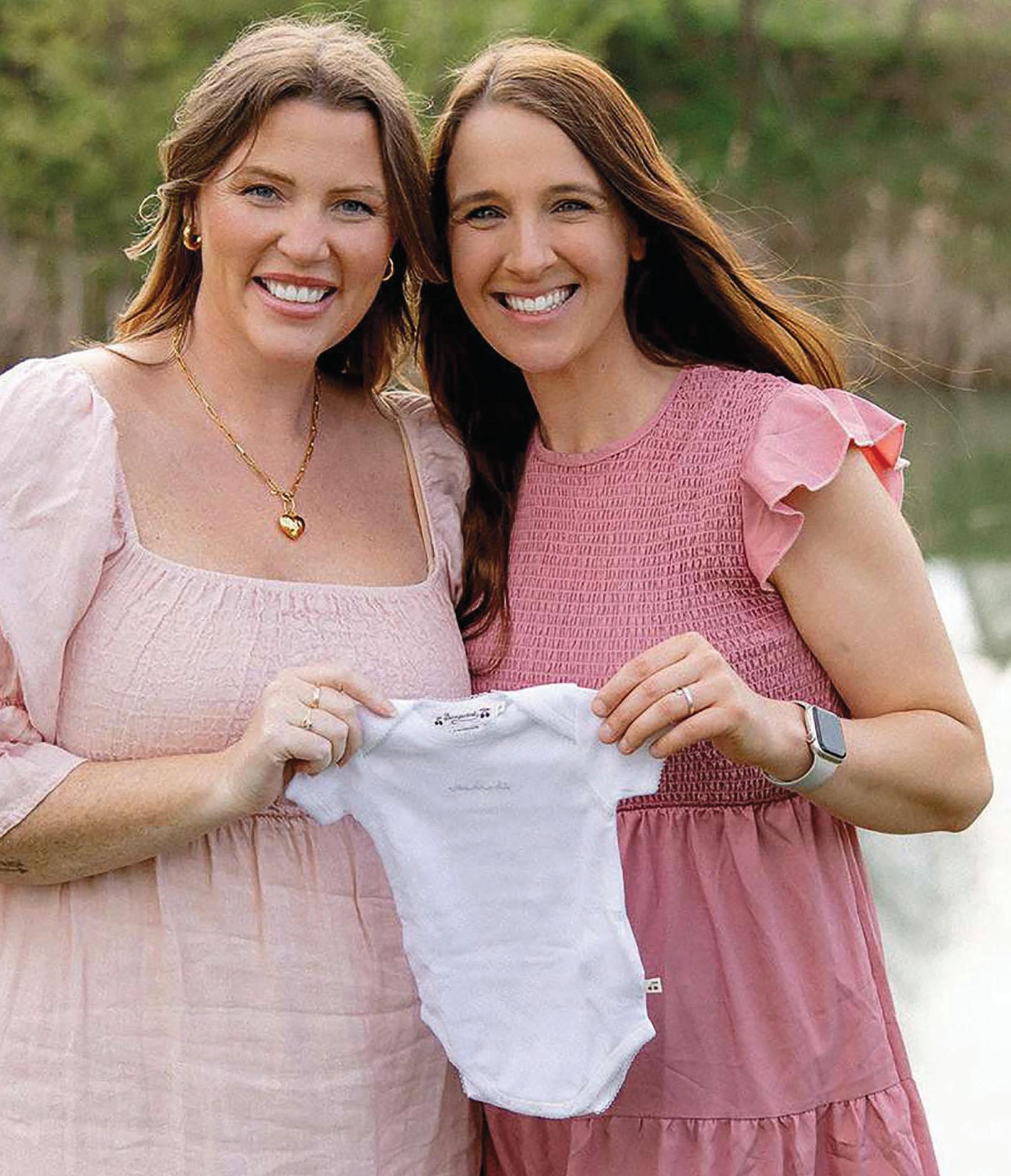 PREGNANT AT THE SAME TIME AS MY SURROGATE