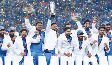 వరుసగా మూడోసారి ఐసీసీ ఛాంపియన్స్