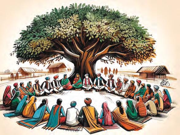 'స్థానిక' పాలనే' గ్రామ స్వరాజ్యం