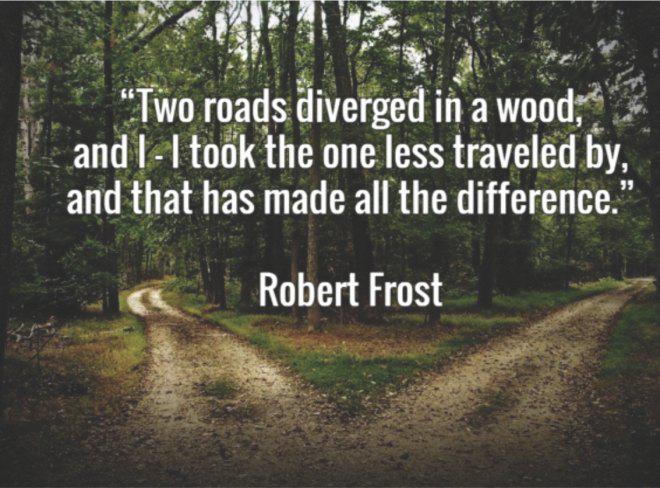 To Tread the Path Less Travelled By