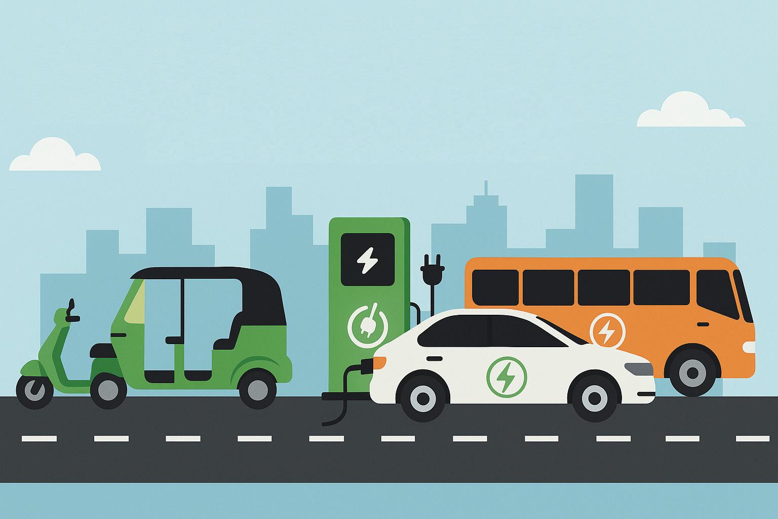 INDIA GEARS UP FOR 123 MILLION EVS BY 2032, SAYS NEW REPORT