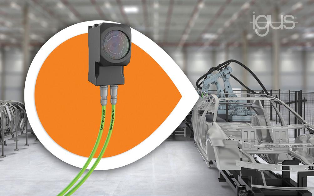 IGUS EXPANDS READYCABLE PORTFOLIO WITH NEW CABLES FOR INDUSTRIAL CAMERA TECHNOLOGY