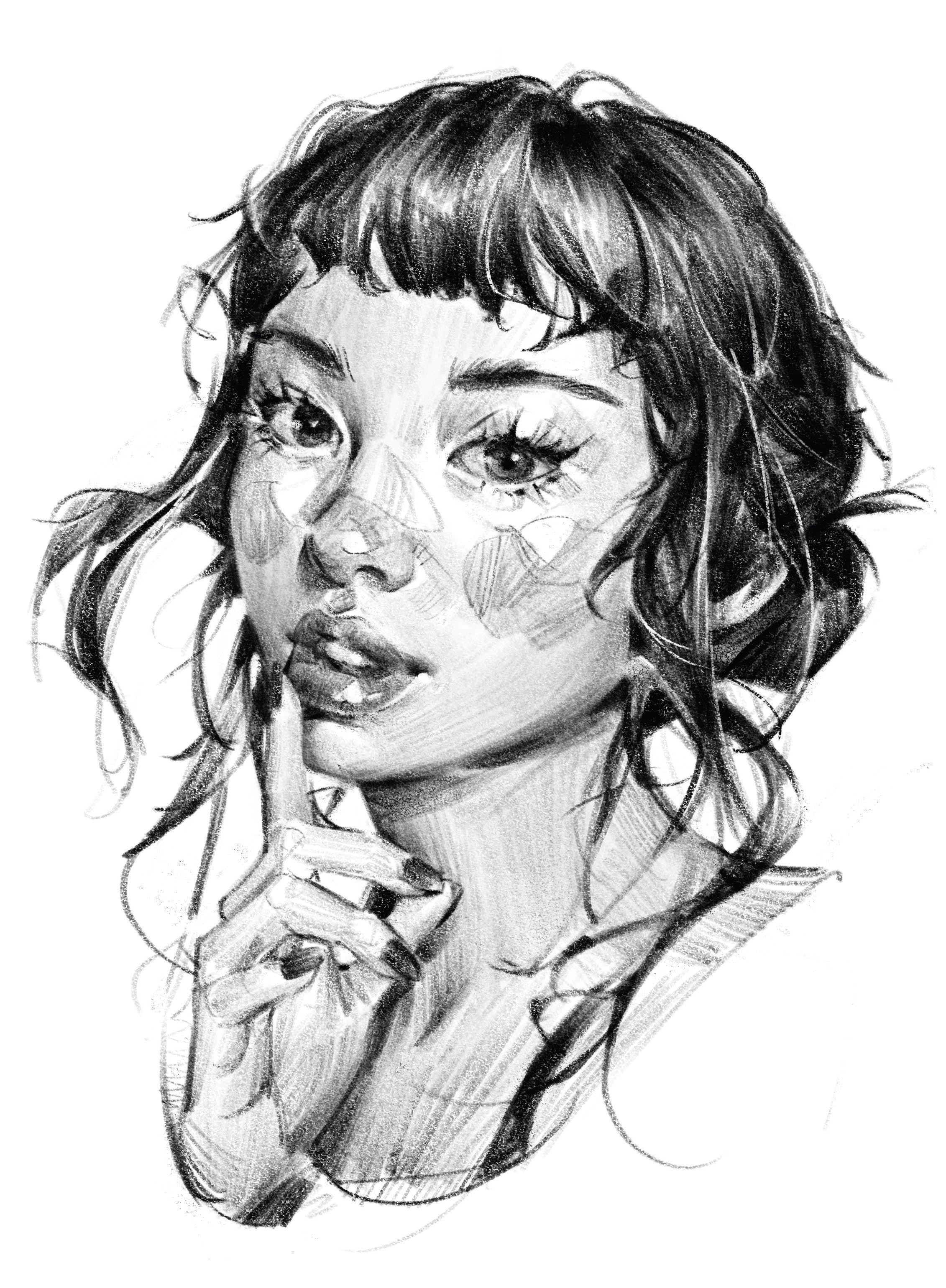 CREATE A PENCIL PORTRAIT SKETCH