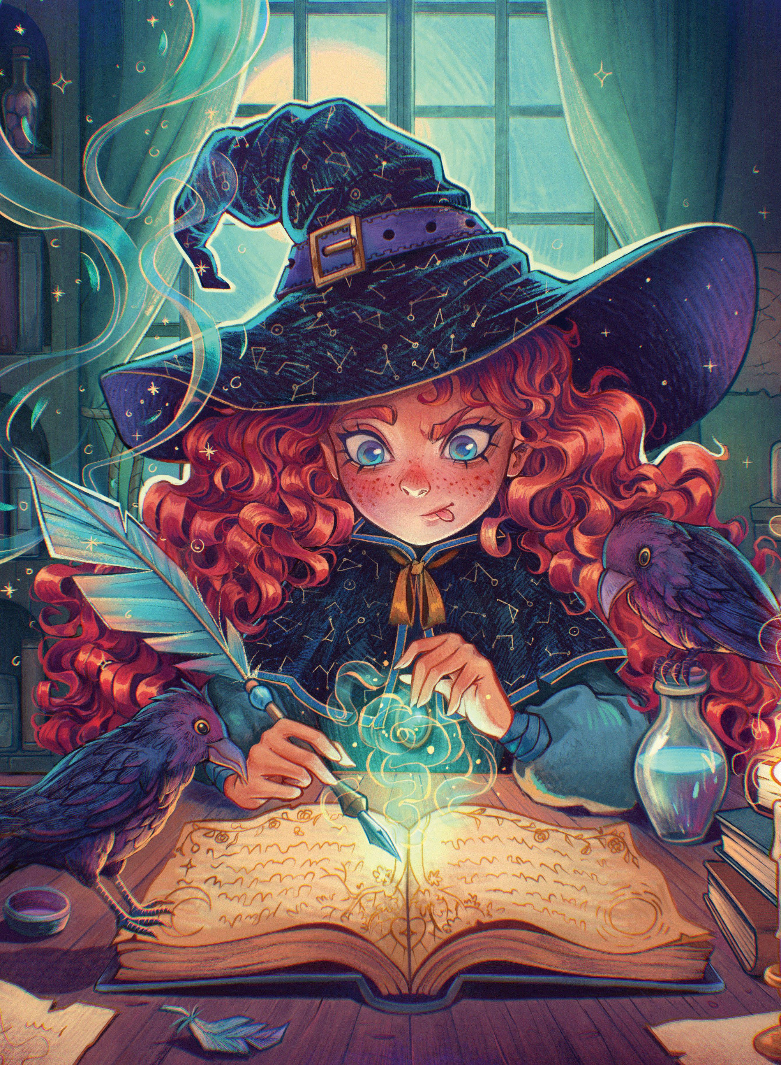 CONJURE MAGIC ILLUSTRATIONS