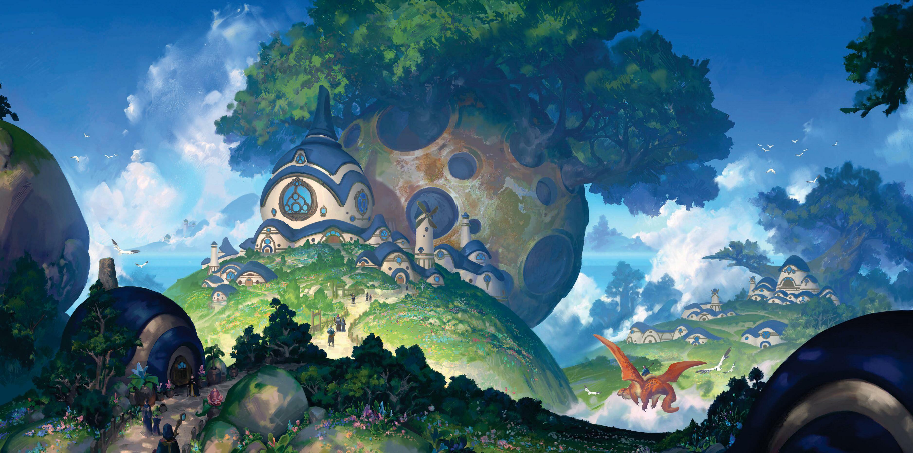 PAINT A VERDANT FANTASY SETTING
