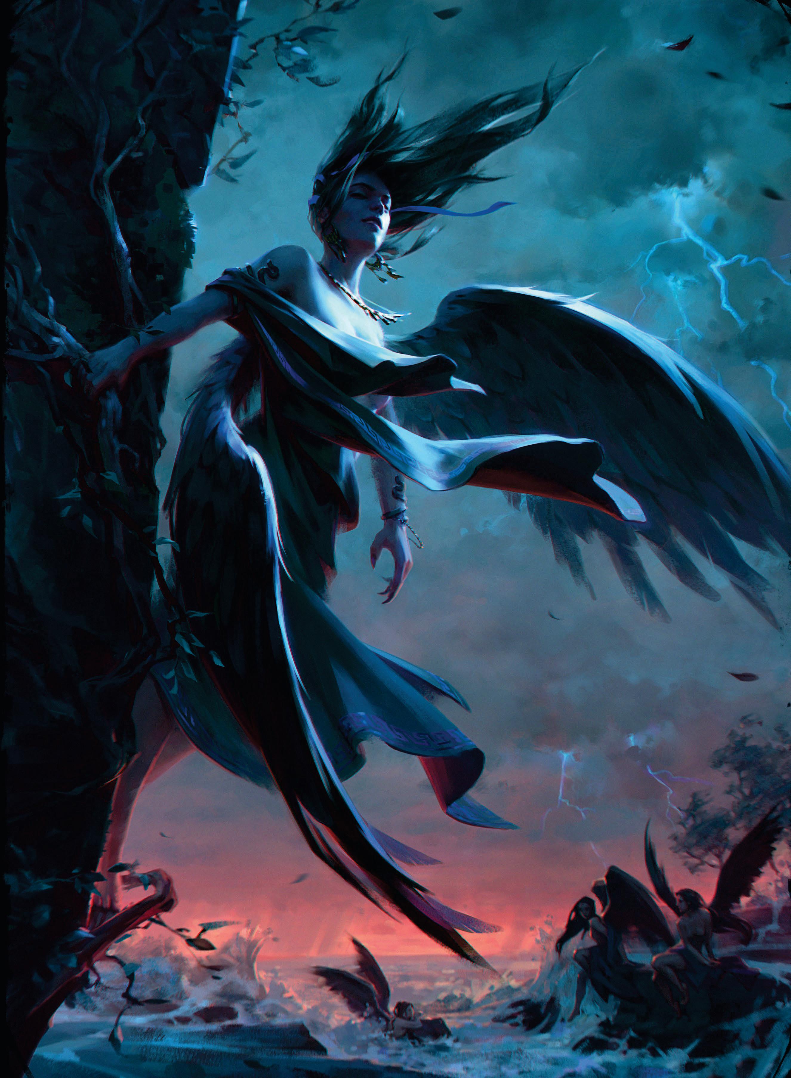 PAINTING A SCENE OF GREEK DRAMA