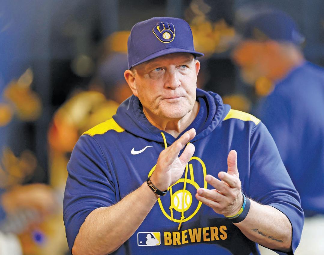 MLB MANAGER OF THE YEAR PAT MURPHY, BREWERS