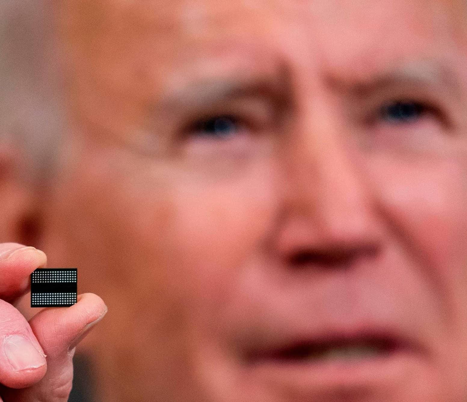 BIDEN TELLS EXECS US NEEDS TO INVEST, LEAD IN COMPUTER CHIPS