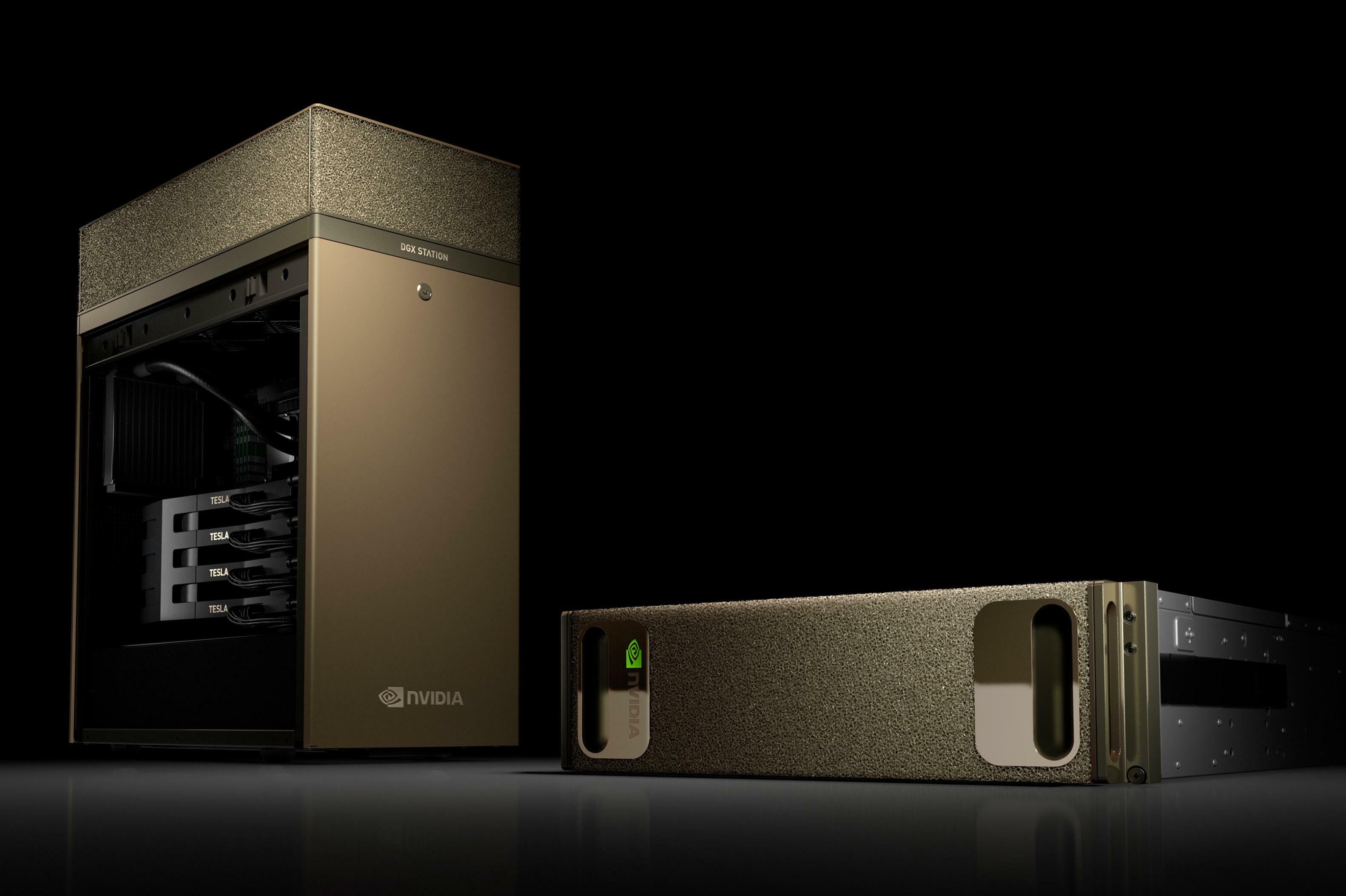 NVIDIA UNVEILS DGX STATION, A DESKSIDE SUPERCOMPUTER CAPABLE OF RUNNING TRILLION-PARAMETER AI MODELS LOCALLY
