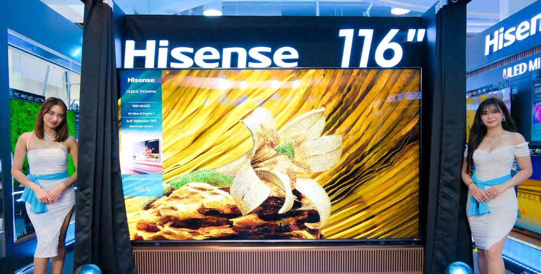 HISENSE INTRODUCES THE WORLD'S BIGGEST TV
