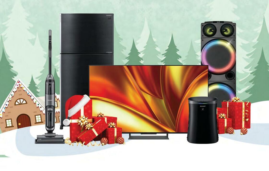 Have a sharper Christmas with SHARP