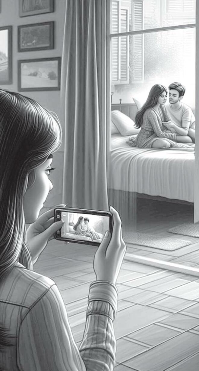 पति के सैक्स संबंधों के वीडियो बनाने वाली पत्नी