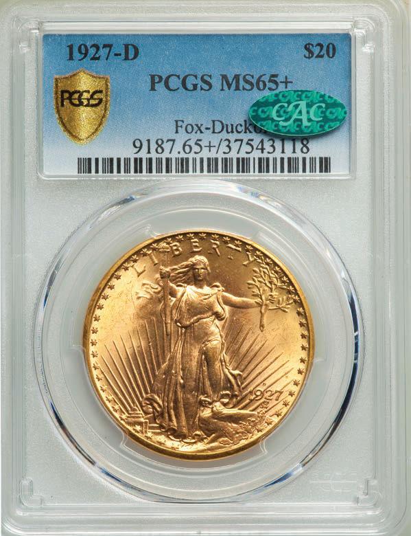 UP, UP AND AWAY FOR RARE COINS