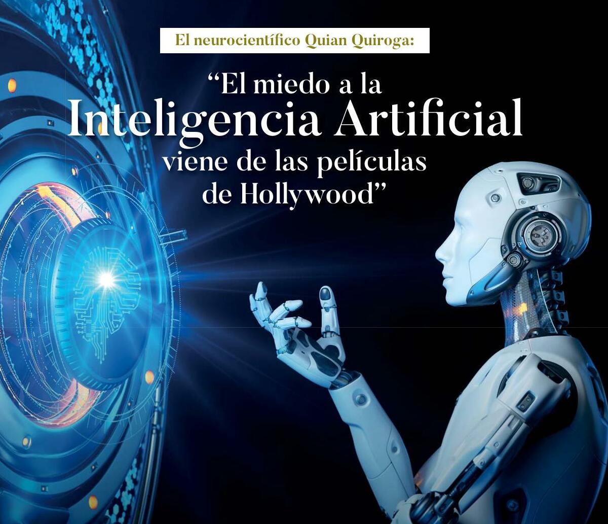 El neurocientífico Quian Quiroga: "El miedo a la Inteligencia Artificial viene de las películas de Hollywood"