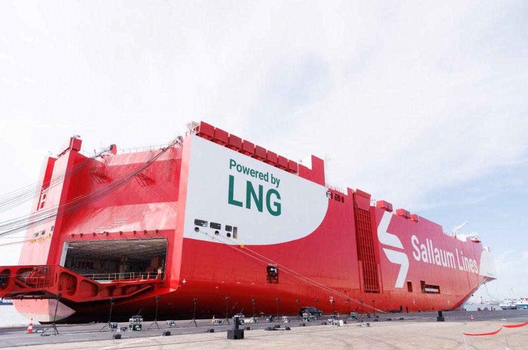 SALLAUM LINES CELEBRATES LAUNCH OF LNG DUAL-FUEL FLAGSHIP OCEAN BREEZE IN ANTWERP