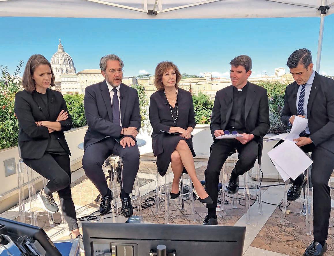 La tele se vuelca con el funeral del Papa