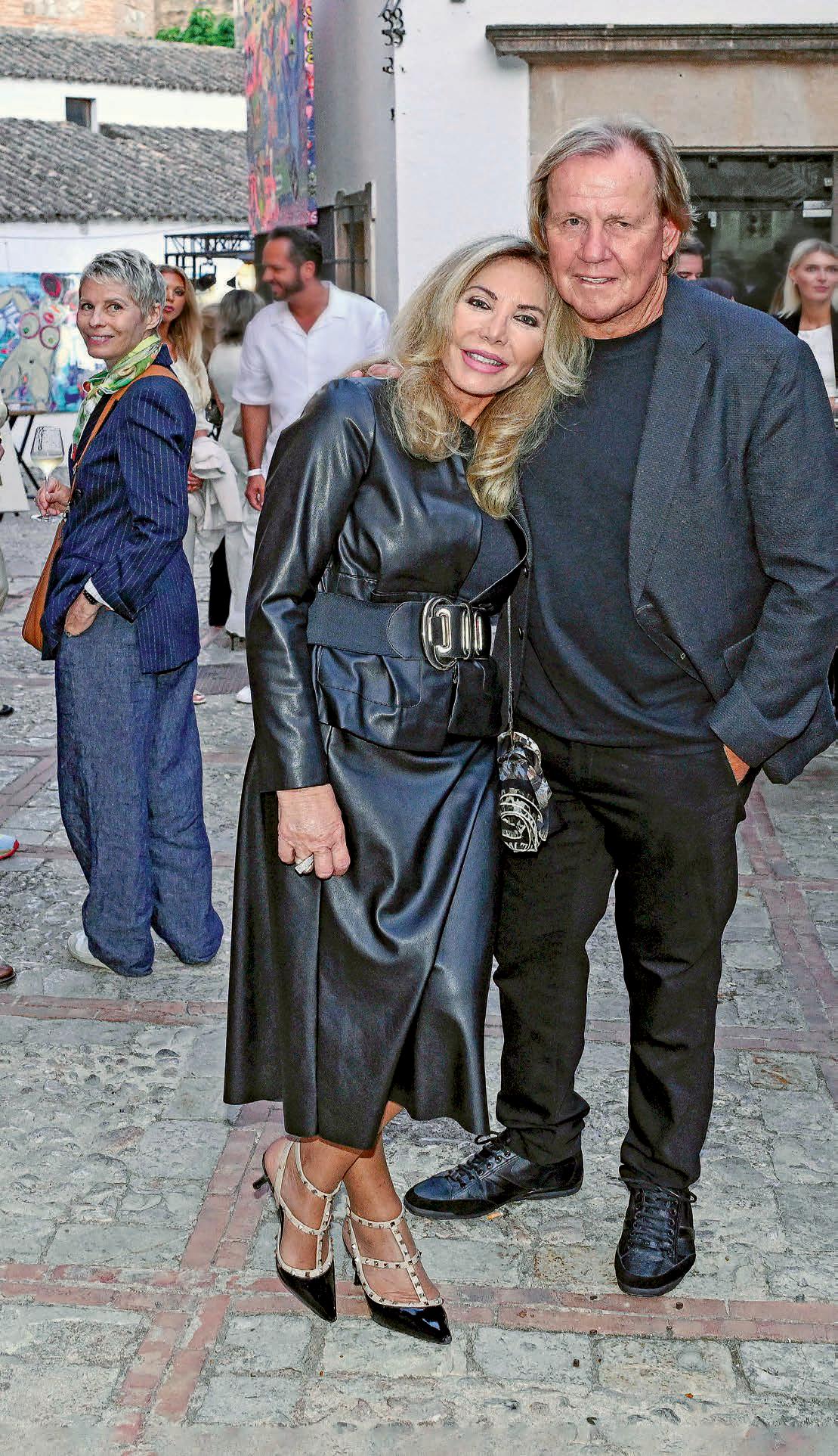 Norma Duval y Matthias Kühn, juntos contra viento y marea