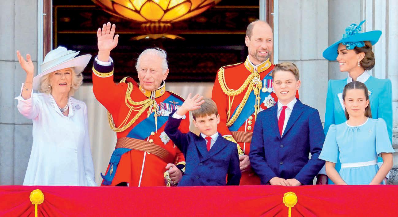 La princesa Kate, espectacular para conmemorar el cumpleaños de Carlos III