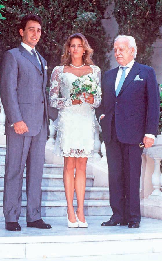 Estefanía de Mónaco y Daniel Ducruet, la boda royal más escandalosa