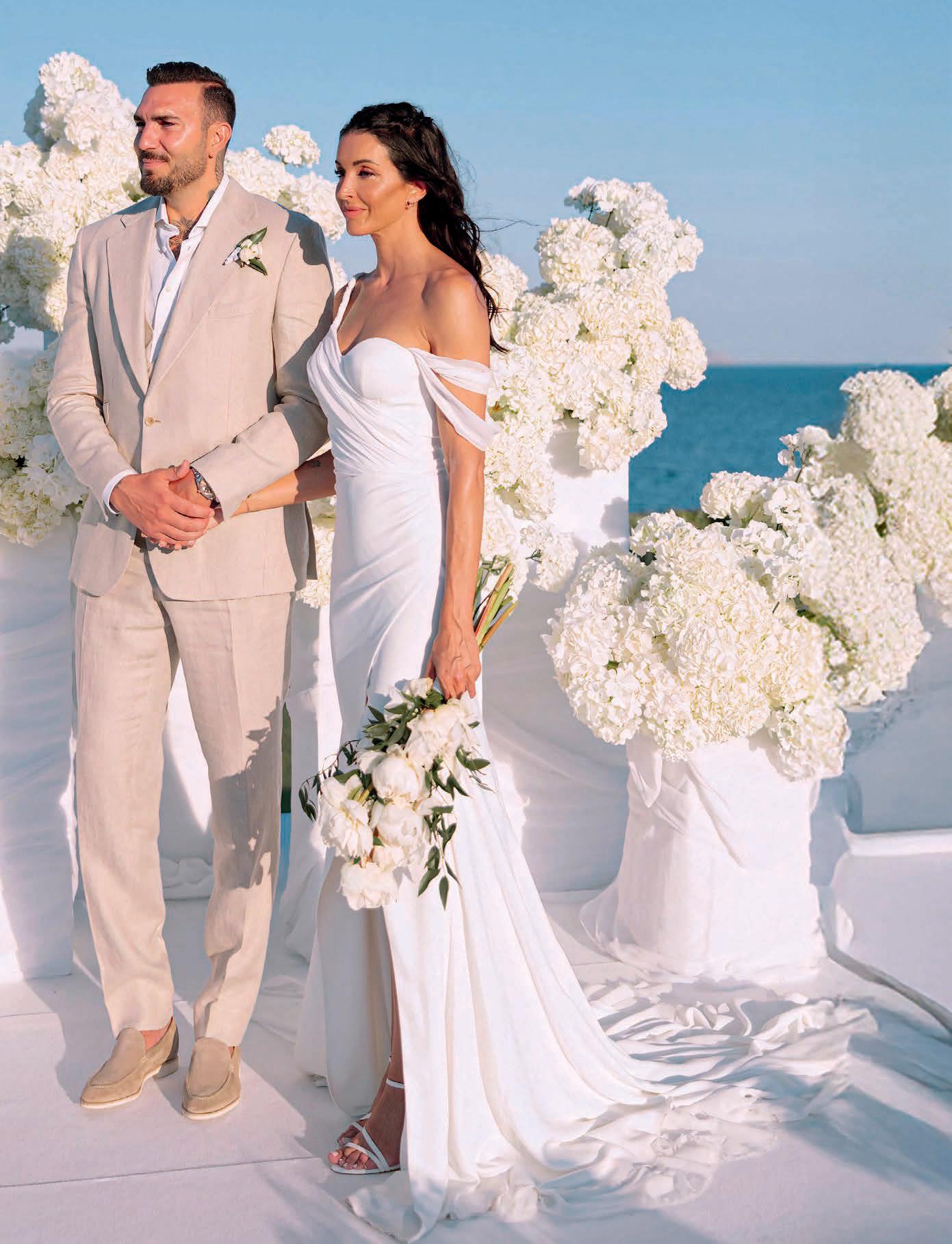 La gran boda griega de Noelia López y Roberto Jiménez
