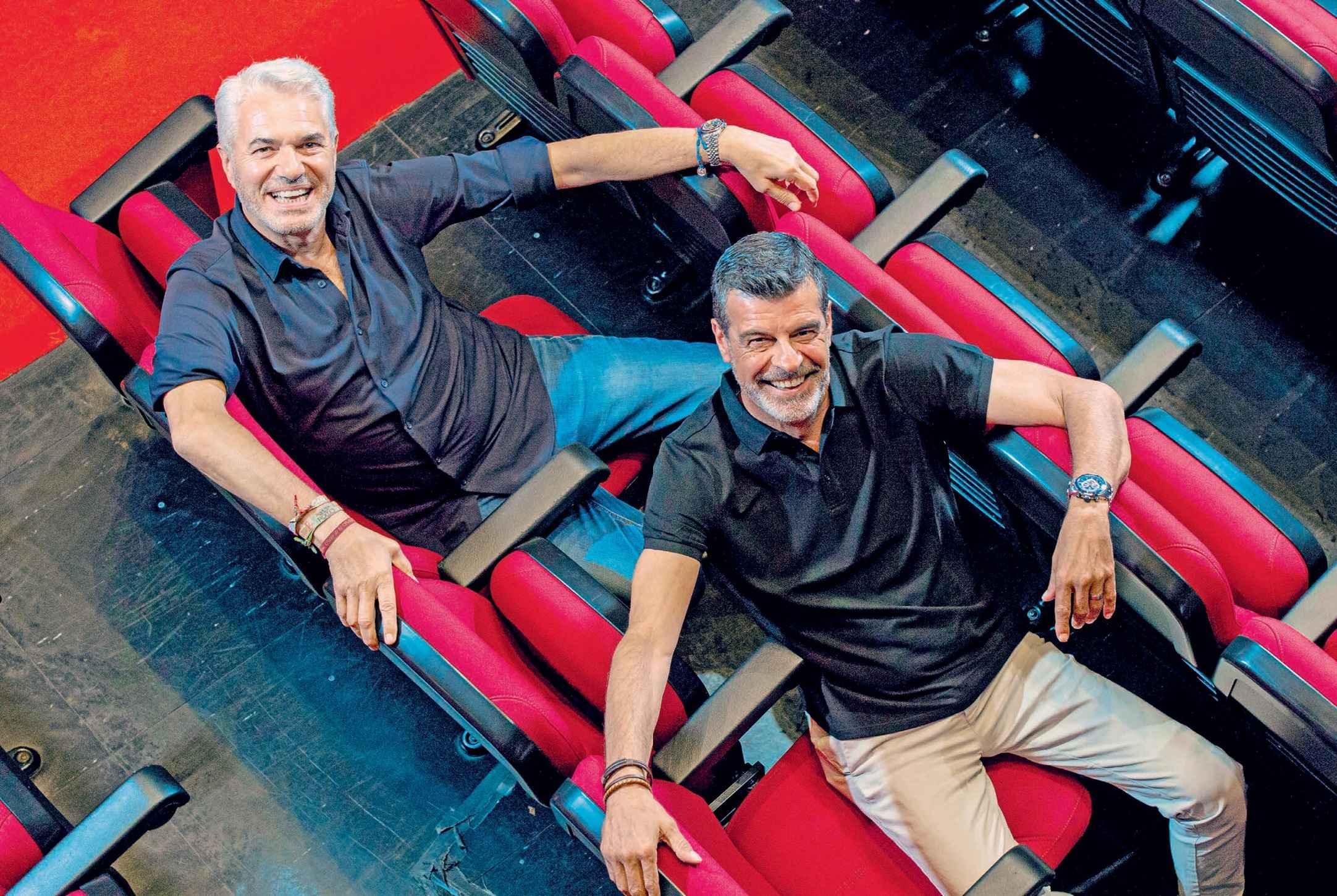 EL REGRESO DE DOS GALANES Agustín Bravo y Andoni Ferreño: "Tenemos una forma parecida de ver la vida, por eso nos entendemos tan bien'