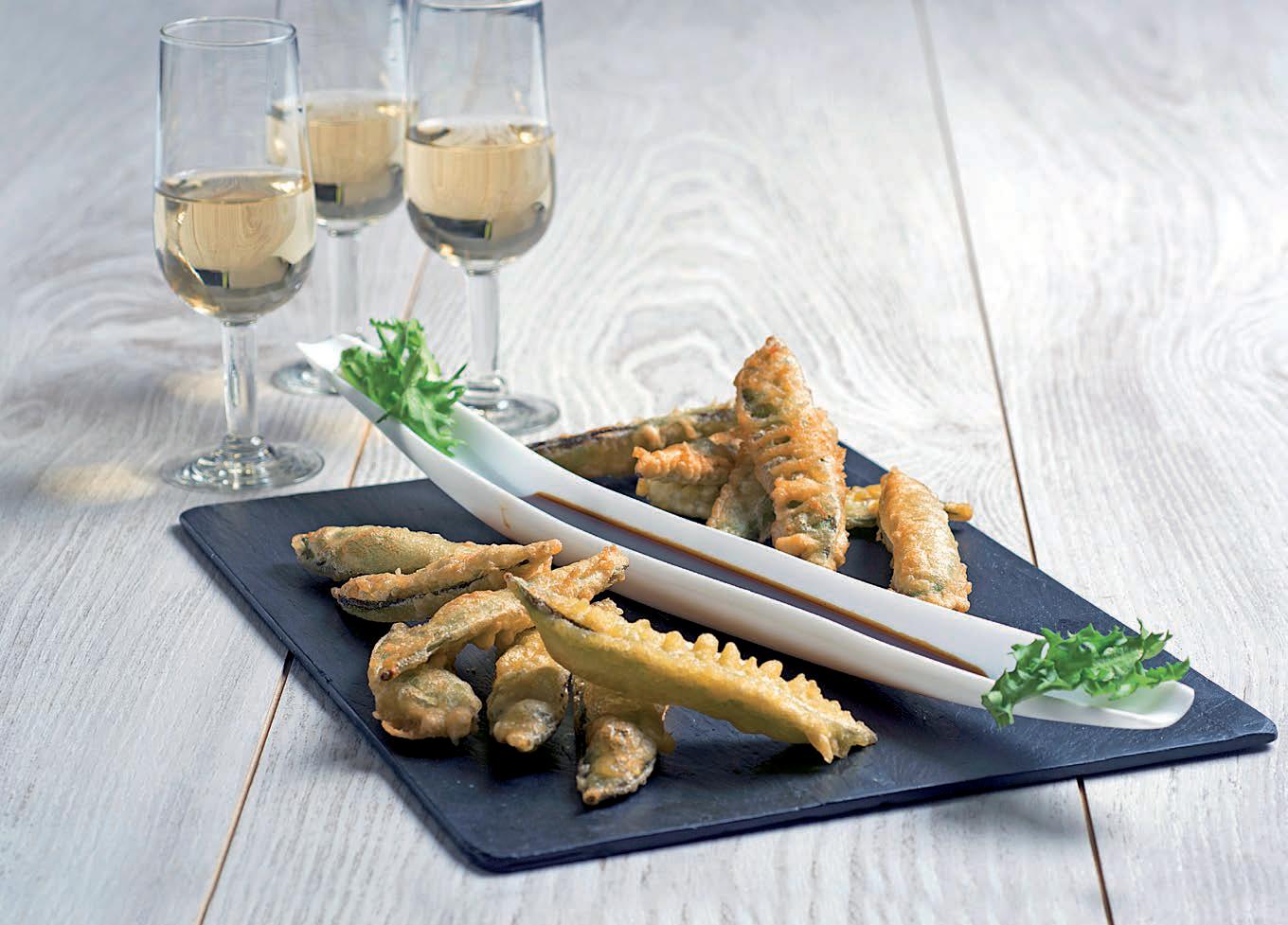 Tempura El rebozado más delicado
