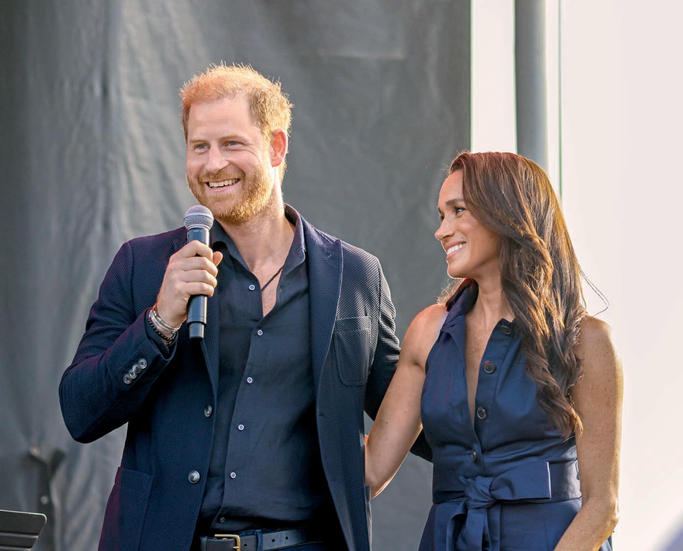 Harryy Meghan, como estrellas de cine