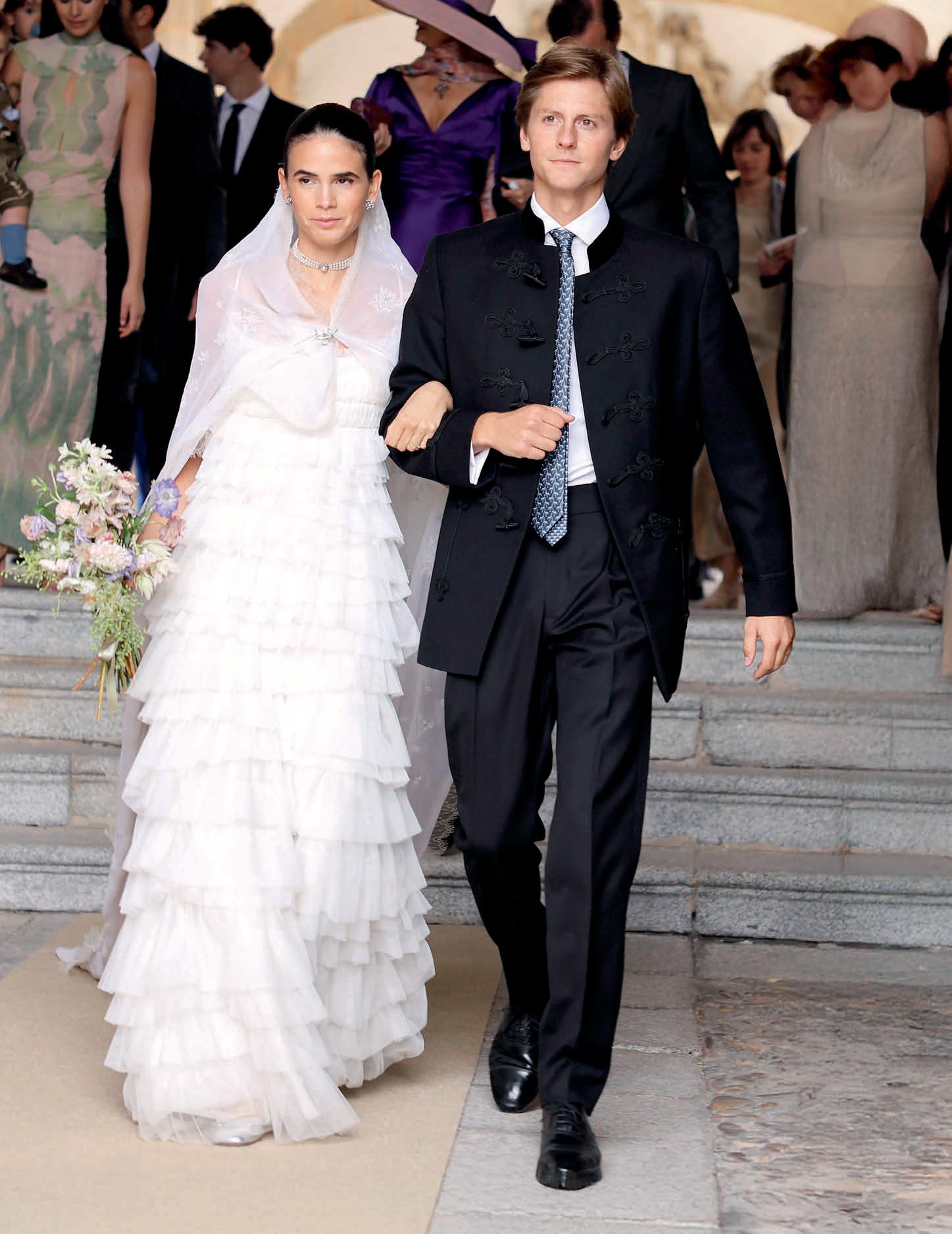 La romántica boda de Lucía Entrecanales y Laszlo Bene
