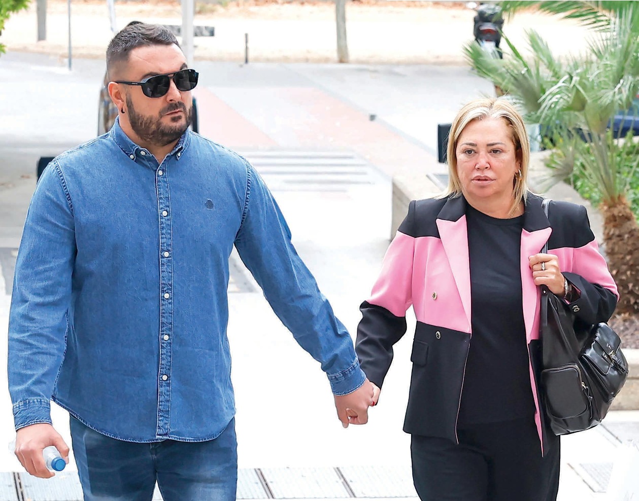 Belén Esteban y Toño Sanchís: cara a cara ante el juez